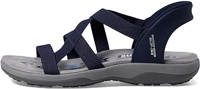 Skechers Women's Reggae Slim-Stretch Flex Hands Free Slip-ins Sandal