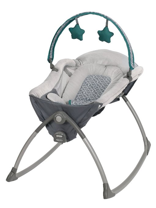 Graco Little Lounger Rocking Seat Plus Vibrating Lounger, Ardmore