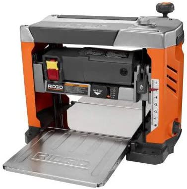 Ridgid ZRR4331 15 Amp 13 in. Bench Planer with 3-Blade Cutterhead (Renewed)