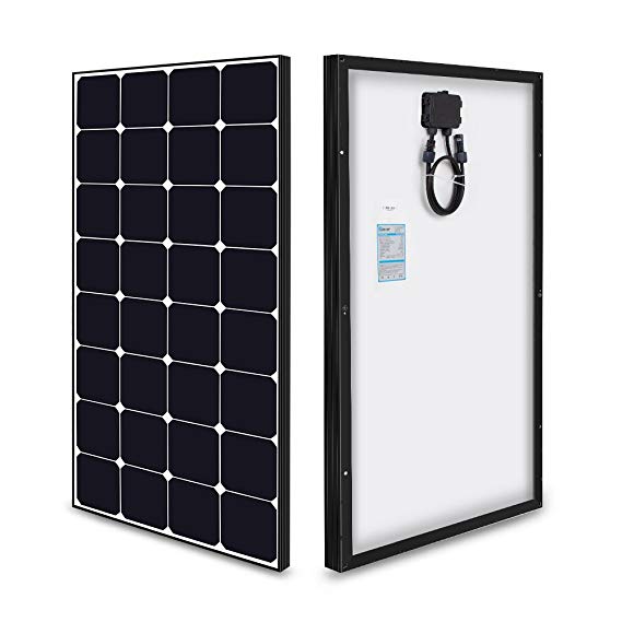 Renogy Eclipse­ 100 Watt 12 Volt Monocrystalline Solar Panel