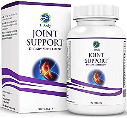 Joint Support Supplement – Turmeric Curcumin (Curcuma Extract 95% Curcuminoids), Glucosamine, Chondroitin, MSM, ApresFlex, Ginger Root, Bromelain, Quercetin & More
