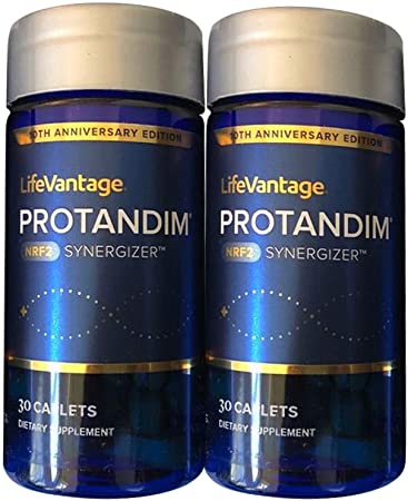 Protandim NRF2 Synergizer (60 Caplets) (2 Bottle) 100% Natural Antioxidant Supplement Extract, for Heart Health, Pain Relieve, for Anti-Aging, 100% Made in USA