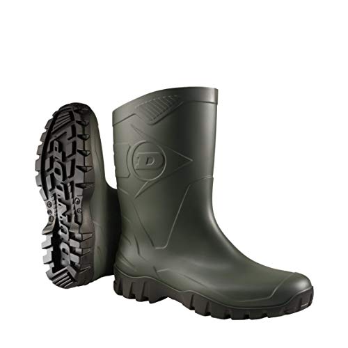 Dunlop Wide-Calf Half-Height Wellies.