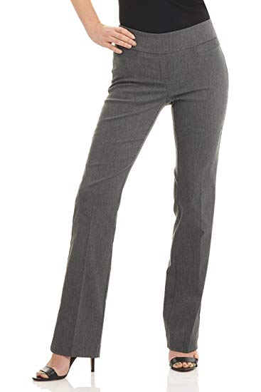 Rekucci Women's Ease in to Comfort Boot Cut Pant