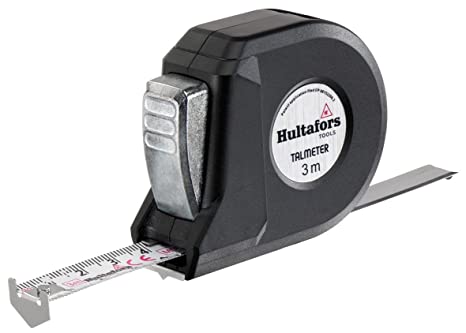 Hultafors TALM3 3m Talmeter Marking Measuring Tape - White