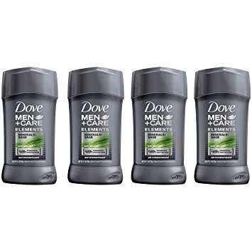 Dove Men Care Elements Antiperspirant Stick, Minerals   Sage 2.7 oz, 4 Count