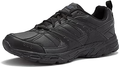 Avia Avi-Verge Mens Sneakers - Cross Trainer Mens Tennis Shoes, Pickleball or Walking Shoes for Men, Medium or Extra Wide Width Court Shoes Size 7 to 16