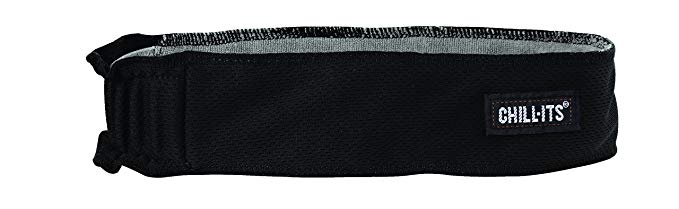 Ergodyne Chill-Its 6605 Headband, Absorptive, Moisture-Wicking, Black