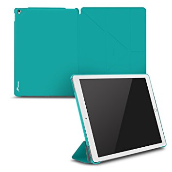 iPad Pro 9.7 Case, Apple iPad Pro 9.7 Folio Case Cover with Stand Feature for 9.7-inch iPad Pro, Turquoise Blue