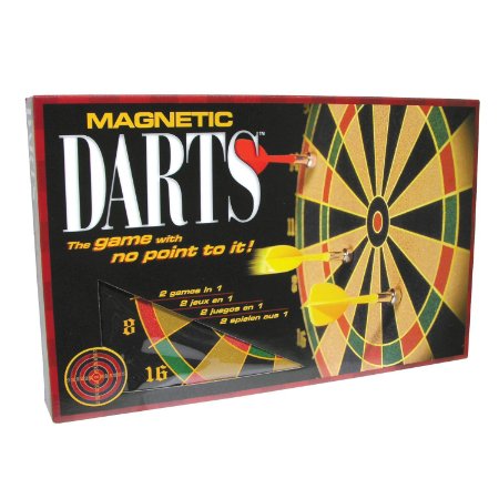 Family Games Portable Magnetic Dart Game