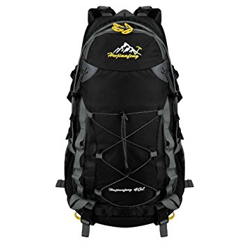 Vbiger Hiking Backpack Large Capacity Lightweight Water Resistant Mountaineering Daypack