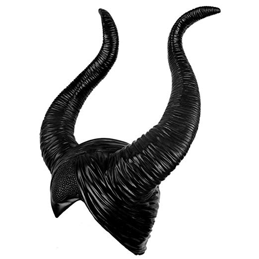 Cherry Juilt Halloween Costumes Horns Hat Deluxe Headpiece for Women Girls Adult