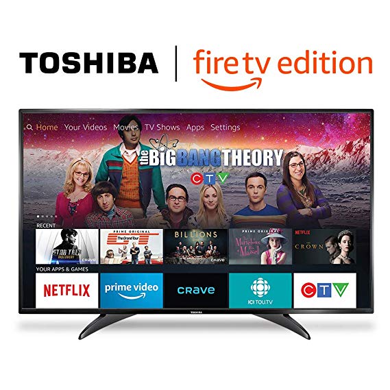 Toshiba 49LF421C19 49-inch 1080p HD Smart LED TV - Fire TV Edition