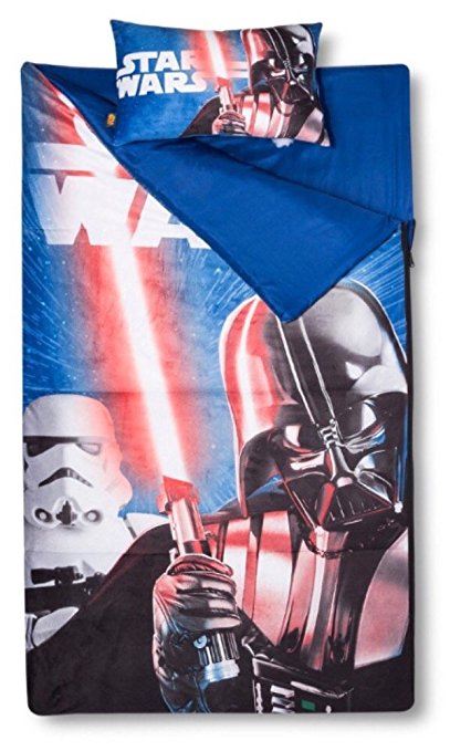 Disney Star Wars 2 Piece Sleepover Set - Sleeping Bag & Pillow