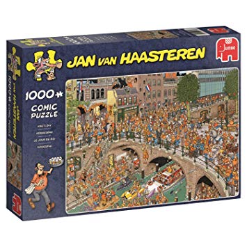 Jumbo Jan Van Haasteren King's Day Jigsaw Puzzle (1000 Piece)