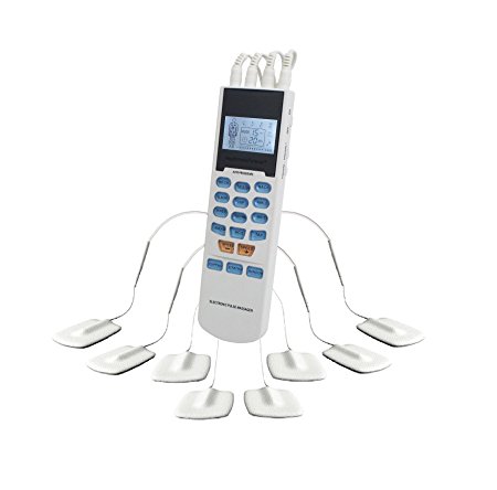 FDA cleared HealthmateForever YK15AB(White) Electrotherapy device for pain relief and improving muscle performance, Patent No. USD723178S