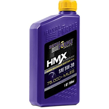 Royal Purple 11745-6PK HMX SAE 5W-30 High-Mileage Synthetic Motor Oil - 1 qt. (Case of 6)