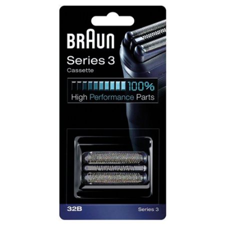 Braun 32B Replacement Foil And Bls Multi Cutter Cassette Black