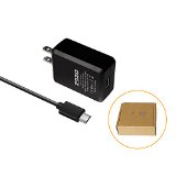 ZOZO8482 Qualcomm Certified 24W Quick Fast Charge 20 Wall Power Adapter for Samsung Galaxy S6 S6 Edge Plus Asus Transformer T100 Zenfone 2 and More USB Device 5V 9V 12V Black