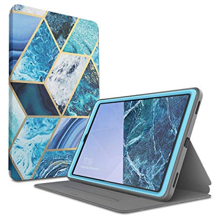 i-Blason Case Designed for Galaxy Tab A 10.1 (SM-T510/T515) 2019, [Cosmo] Full-Body Protection with Built-in Screen Protector Case for Samsung Galaxy Tab A 10.1 2019 Release (Blue)