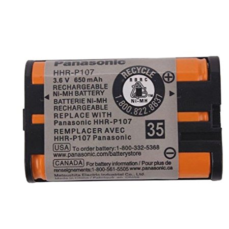 Panasonic HHR-P107 Original Ni-Mh Cordless Phone Battery