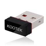 Kootek Raspberry Pi Wifi Dongle Adapter - 150Mbps Fully Compatible USB Wifi For Raspberry PiWindows LinuxMac OS