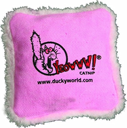 Yeowww! Catnip Pillow Pink (single)
