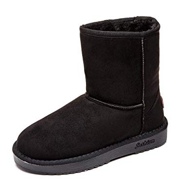 Duckmole Women's Classic Snow Boots Fully Fur Lined Non-Slip Sole Winter Snow Boots