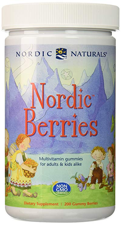 Nordic Naturals Nutritional Supplement, Berries, 200 Count