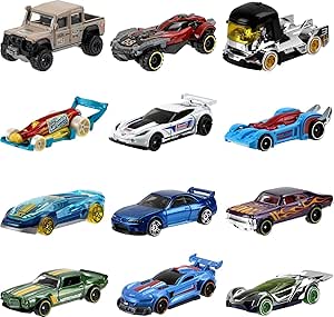 Hot Wheels Toy Cars or Trucks, Set of 72 Individually Packaged 1:64 Scale Cars, Rescue Vehicles or Trucks (Styles May Vary; May Include Duplicates)