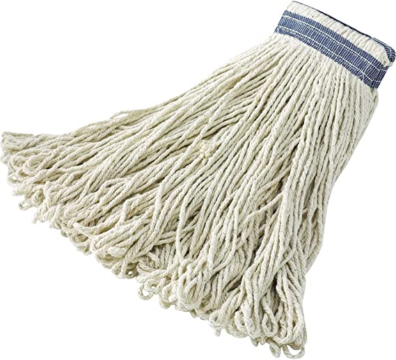 Rubbermaid Commercial Universal Headband Cotton Floor Mop, 16-Ounce