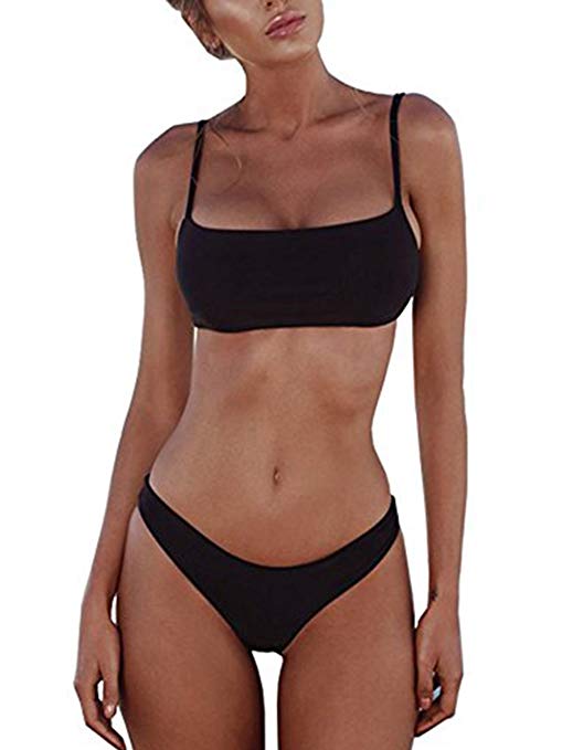 ROVLET 2018 Sexy Push Up Padded Brazilian Bikini Set Swimwear Swimsuit Beach Suit Bathing Suits