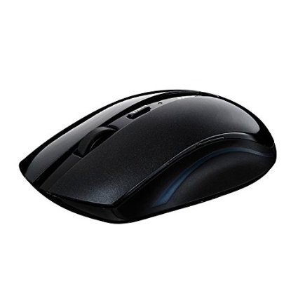 FOME Rapoo 500/100DPI Reliable 5G Wireless connection Wireless Optical Mouse 7200P Black   FOME Gift