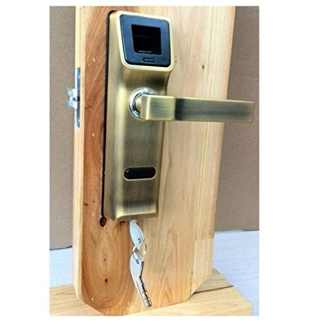 Lightinthebox 905a Biometric Fingerprint Door Lock with Key & Ic Sensor Open
