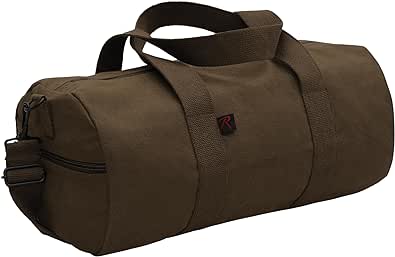 Rothco Canvas Shoulder Duffle Bag Military Canvas Gym Bag