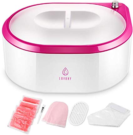 Paraffin Wax Machine for Hand and Feet, 0.5 Hour Fast Wax Meltdown Paraffin Bath Paraffin Wax Warmer Quick-Heating Paraffin Bath Spa for Smooth and Soft Skin