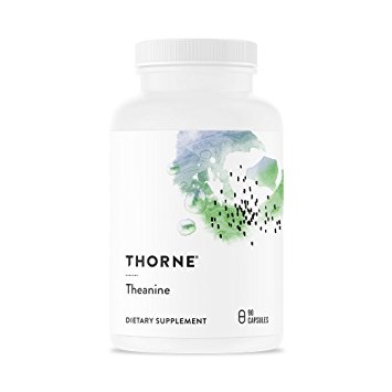 Thorne Research - Theanine - Amino Acid L-Theanine Supplement for Enhanced Relaxation, Focus, and Memory - 90 Capsules