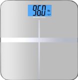 BalanceFrom High Accuracy Premium Digital Bathroom Scale with 36 Extra Large Dual Color Backlight Display and Smart Step-On Technology NEWEST VERSION Silver