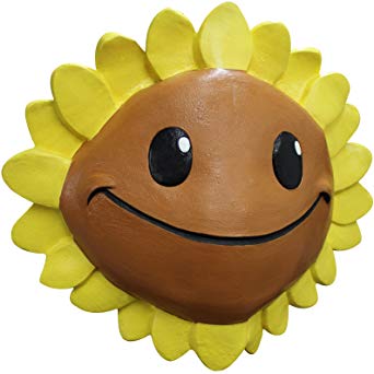 Ghoulish Productions Sunflower Plants vs Zombies Adult Mask