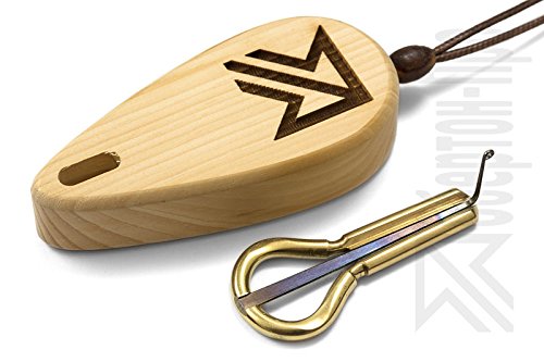 "Tuulu Altay" Jaw Harp with Oberton Pro Cedar Protective Case. Best for the price beginners/toy/gift set!