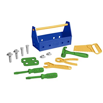 Green Toys Blue Tool Box with Tools