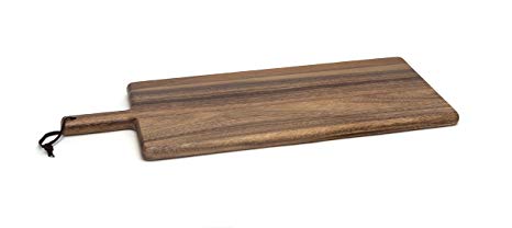 Lipper International 1028 Acacia Wood Kitchen Cutting and Serving Board, 21-1/2" x 8-3/4" x 3/4"