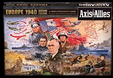 Axis and Allies Europe 1940 Second Edition Board Game