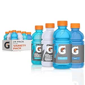 Gatorade Frost Thirst Quencher, Variety Pack 2.0, 12 Fl Oz (Pack of 24)