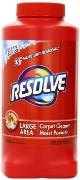 Resolve Carpet Cleaner Powder for Dirt and Stain Removal, 18 oz
