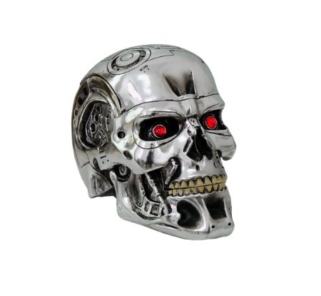 Nemesis Now - Terminator 2 Judgment Day - T-800 head- NOW0949 - IN STOCK - New
