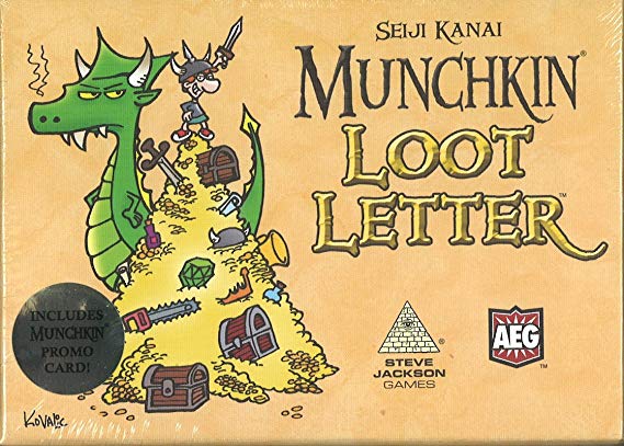 Alderac Entertainment Group Munchkin Loot Letter Boxed Edition Board Game