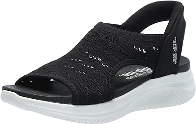 Skechers Women's Ultra Flex 3.0-Sun Warmth Hands Free Slip-ins Sandal