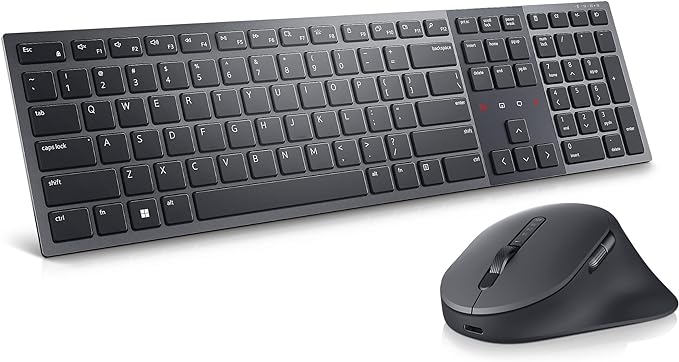 Dell Premier Collaboration Keyboard and Mouse - KM900 - UK (QWERTY)