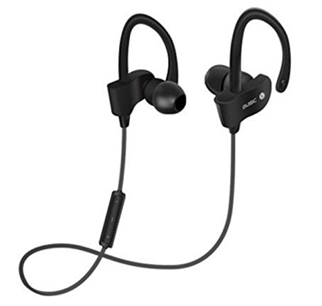 Freesolo Wireless Bluetooth 4.1 In-Ear Noice Isolating Sport Earbuds (Black)